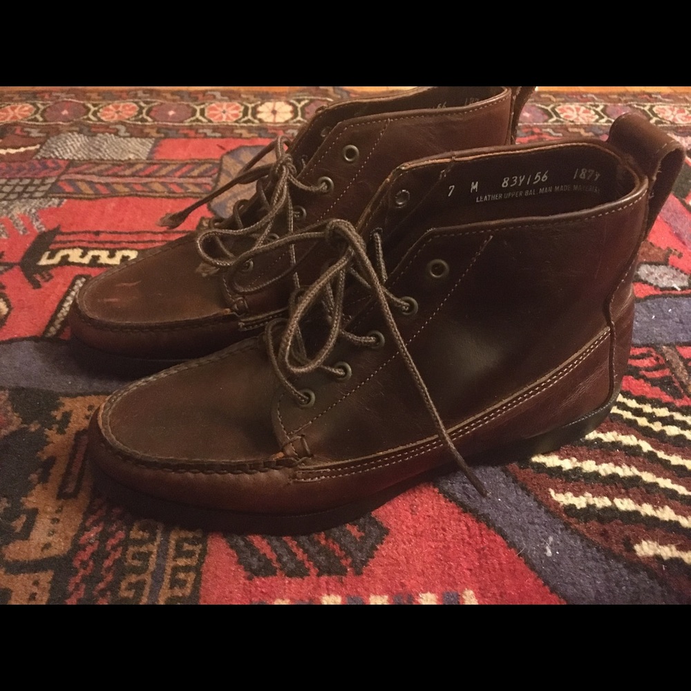 G.H. Bass Leather Boots